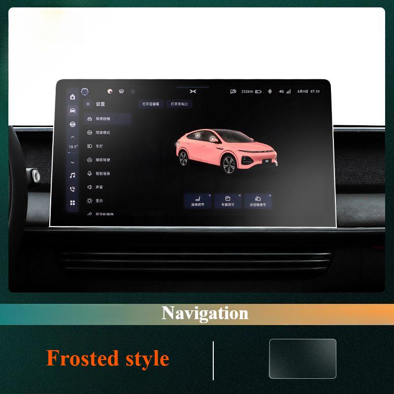For Xpeng G6 -2024 Screen Navigation Tempered Glass Film Center Control trument Panel Protection Interior Accessories