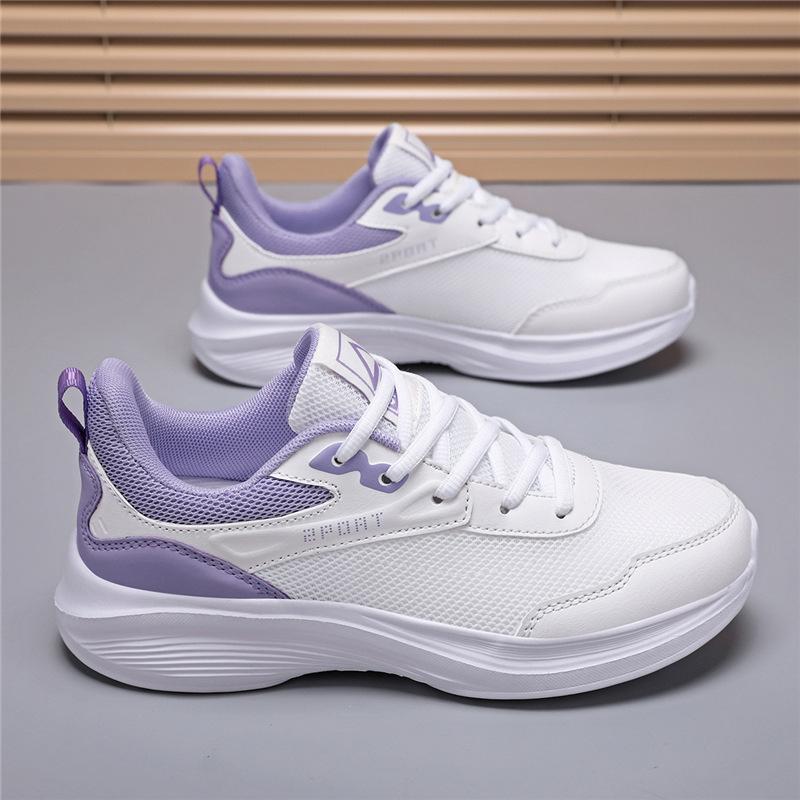 New shoes, sneakers, mesh breathable casual shoes, single shoes, lightweight student running shoes, soft-soled tourist shoes