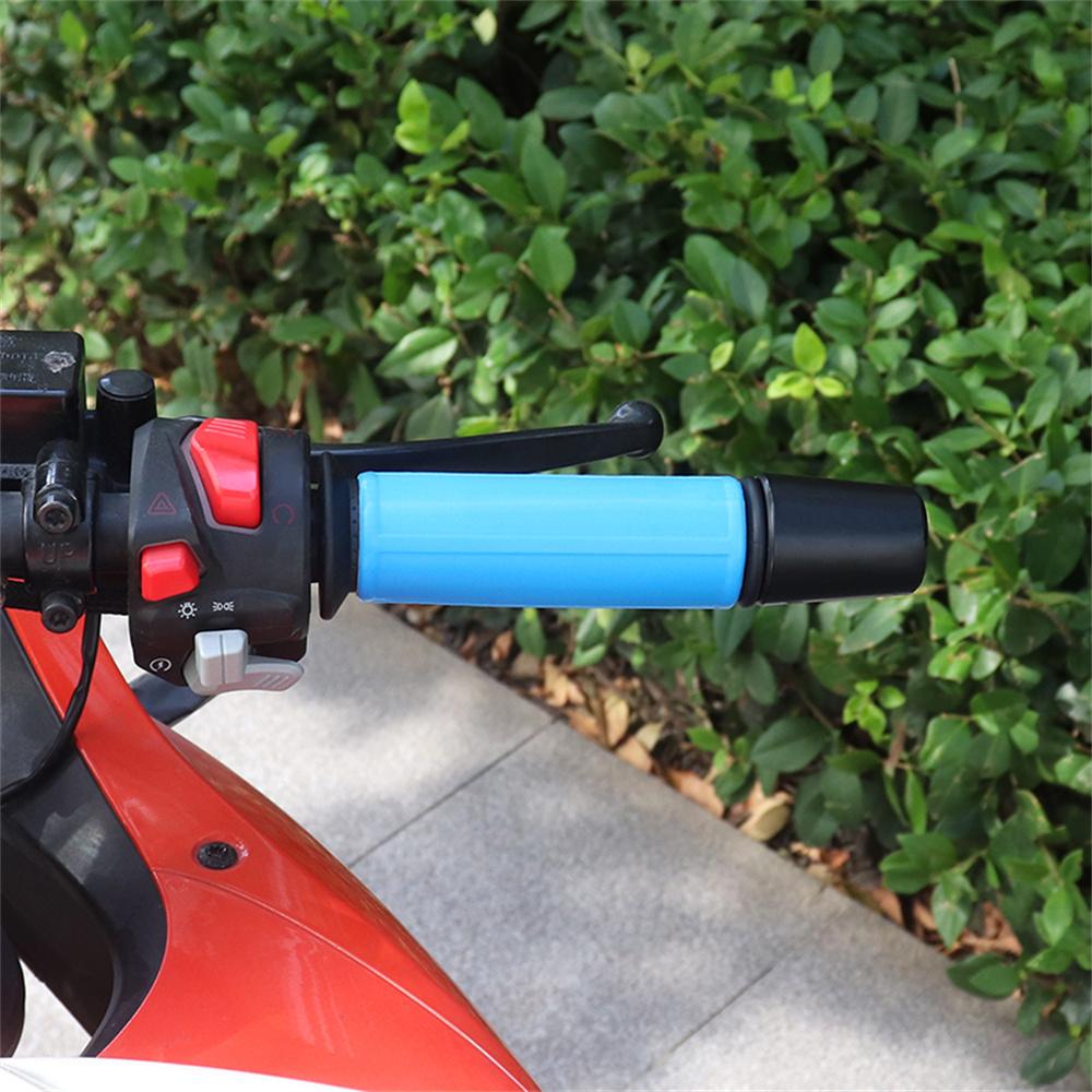 12V Silicone Heating Hand Grip Cover with Three-gear Temperature Control and Timer Switch