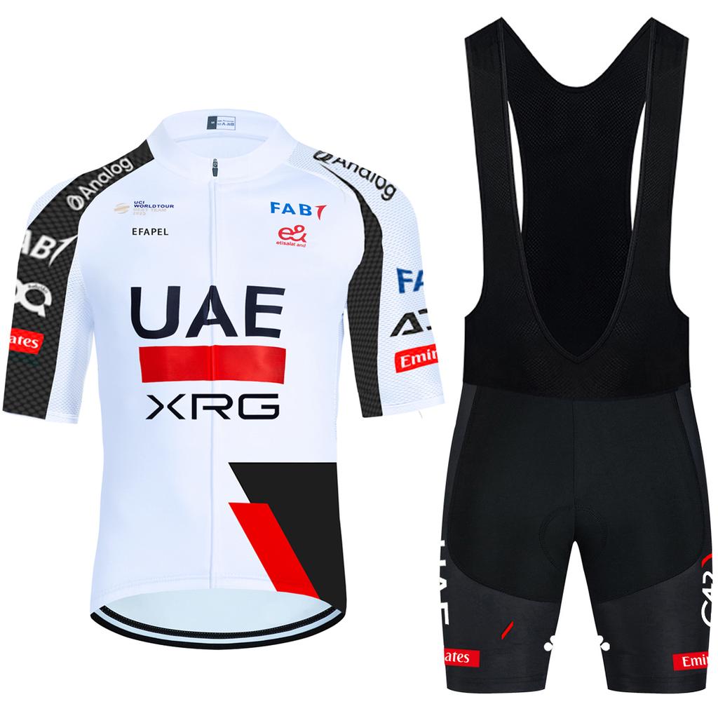 Nové Tým Tour UAE 2026 Cyklistický Dres Kraťasy Móda Ciclismo Cyklistický Dres Jízda na Kole Tričko Kalhoty Oblečení