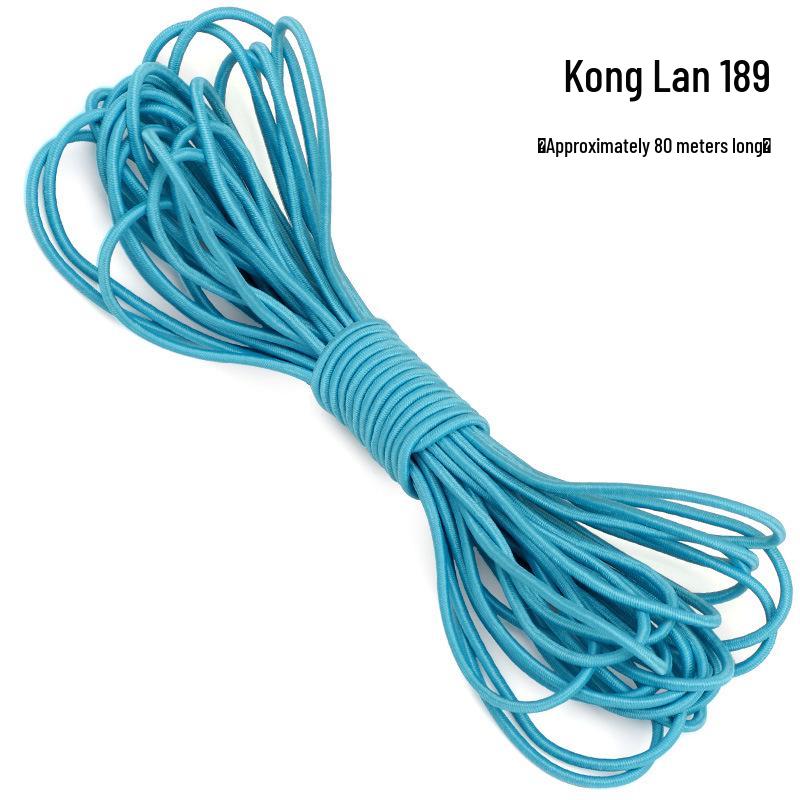 Children's Colored Round Elastic Jump Rope || High Elastic Cord for Clothing and Pants