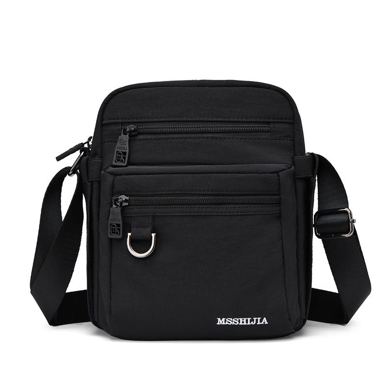 2026 Women's Small Square Shoulder Bag Nyl Water-Resistant Fabric Everyday Crossbody bags Shoulder Strap with Metal Cnectors