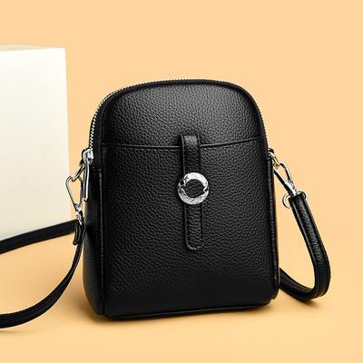 Kleine, preisgünstige Luxus-Handtasche - Einfache Damen-Handy- und Münzbörse - Muschel-Tasche