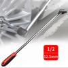 1/2" Drive Joint Handle Flexible Head Breaker Bar Wrench Spanner for Automotive Repair Strong Lever Handle Repair Tool