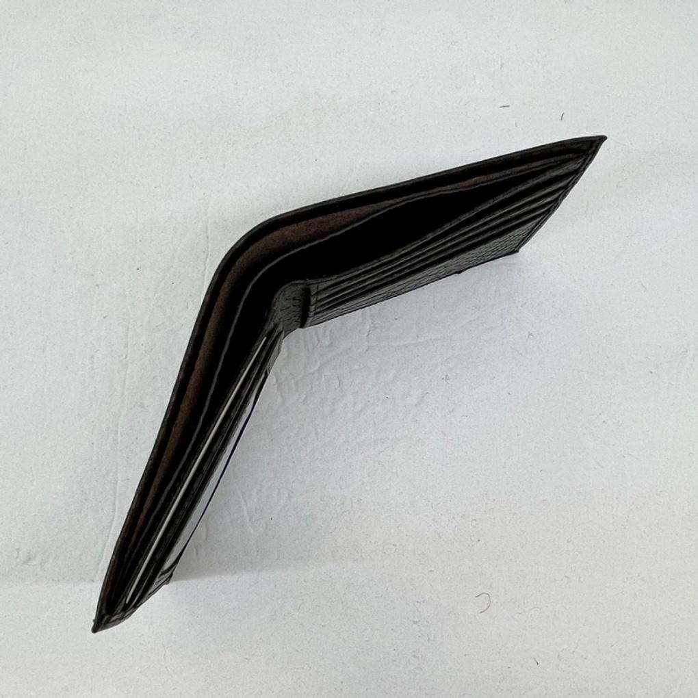 Men's Luxury Cowhide Horizontal Wallet - Men's Essential Item - 75% Off Sale - AM2102-9 Brown