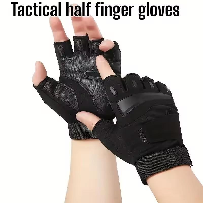 Outdoor Sport Taktische Handschuhe Herren Mesh Atmungsaktiv Anti-Rutsch Sommer Radfahren Trainingshandschuh Gewichtheben Hantel Fitnesshandschuhe