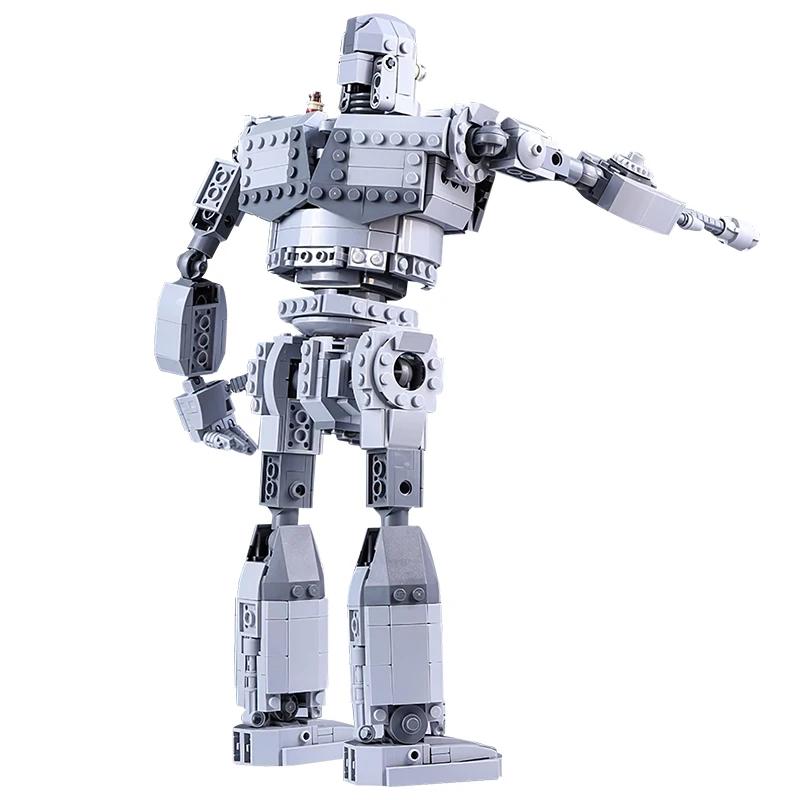 Ungiftige Gobricks Moc Mechanische Serie Eisen Roboter Bausteine Klassischer Film Riesige Bausteine Spielzeug Modell zum Zusammenbauen Für Geburtstagsgeschenke