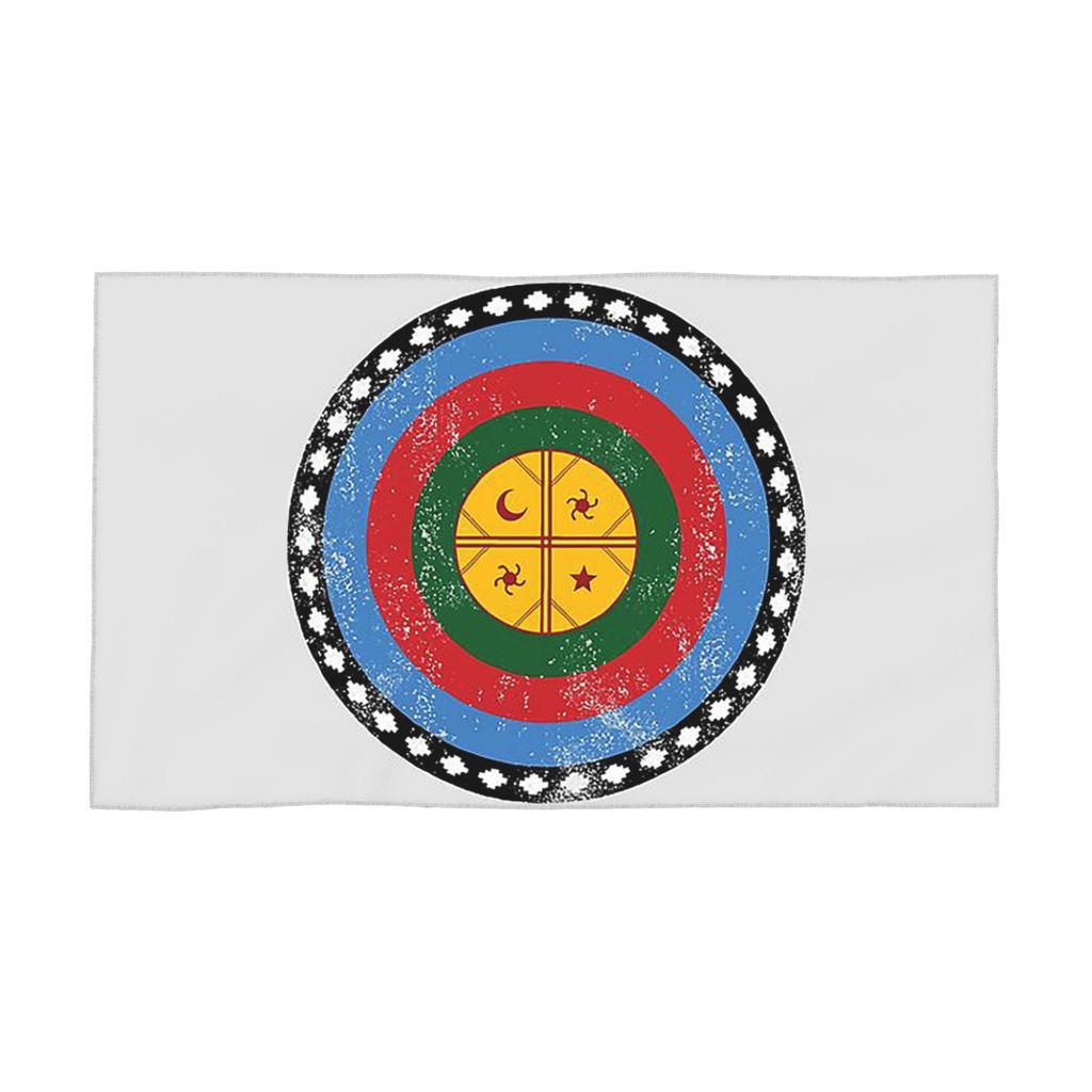 Symbole Signe Mapuche Graphique Serviette Visage Douce Séchage Rapide Piscine Bain Serviettes Coton Absorbant