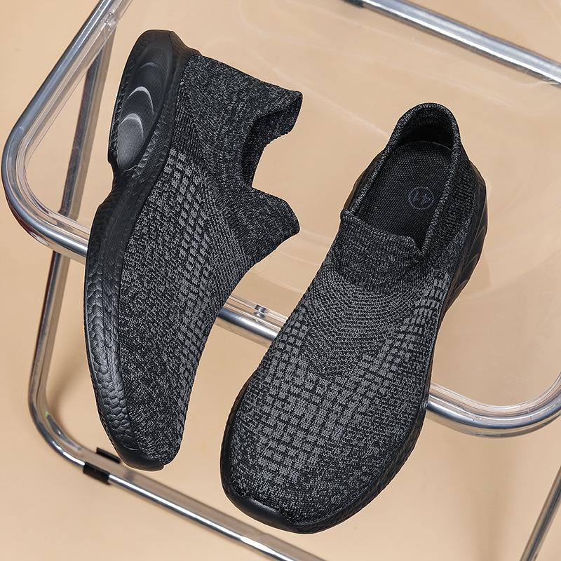 

Foreign trade tourism flying weaving speed selling, Xiyin shoes casual shoes outdoor large size independent station socks 2025 36