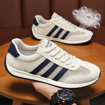 2025 Herren Sommer Atmungsaktive Canvas Schuhe Forrest Gump Schuhe Herren Laufschuhe Lässige Sportschuhe Kleine Weiße Schuhe Board