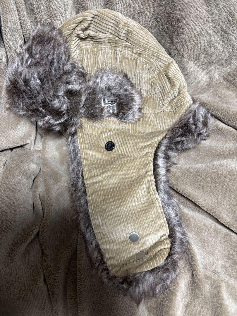 

[Б/У] НОВАЯ ЭРА Вельветовая Меховая Летная Шапка, Большая