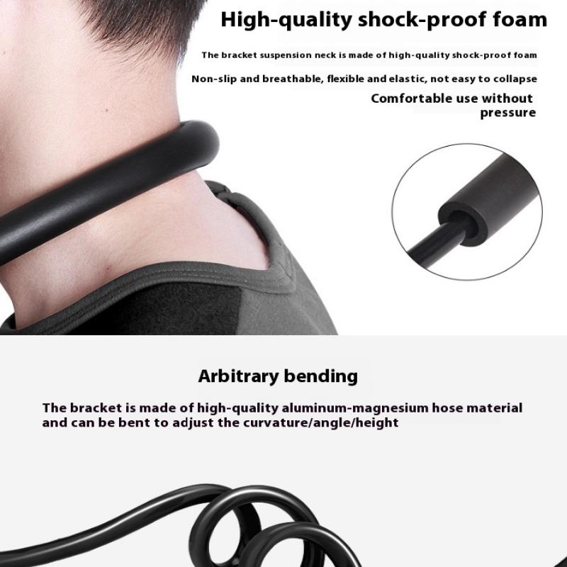 Flexible Neck Lazy Mobile Phone Holder Necklace Tablet Holder Stand For Cellphone Tablets 360 Degree Phones Tablet Holder