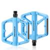 1/2Set Double DU Bearing Ultralight Bike Pedals with Reflector Mountain Bike Flat Pedals Bicycle Platform Pedal Bike Accessories