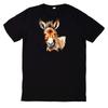 T-shirt Osioł Profil Głowa AkwarelaOtwiera się w nowym oknie lub karcie
