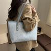 Casual Star Embroidery Women Shoulder Bags Large Capacity Ladies Tote Underarm Bag Daily Versatile Portable Female Handbags
