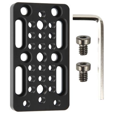 Kameraová sýrová deska Kamera Snadno montážní deska s 1/4" 3/8" závitovým otvorem pro horní část klece kamery