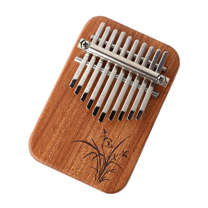 10-Note Mini Thumb Piano, Solid Wood Kalimba, Finger Piano, Small Musical Instrument, Children s Gift