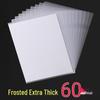 A4 Transparent L-Shaped Folder - Thickened Single-Page Sleeve and Organizer