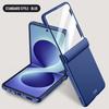 For Magsafe Wireless Charging Matte Frosted Phone Case For Samsung Galaxy Z Flip 8 5G Hinge Screen Protect Film Shockproof Cover