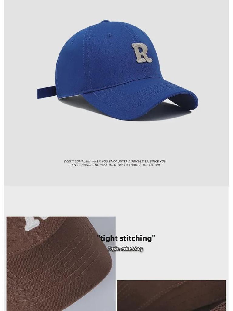 Children's Versatile Fashion Baseball Cap for Spring, Autumn, and Winter - Korean Style Letter Design for Boys and Girls, Trendy Duckbill Hat.
