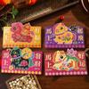 4Pcs Paper New Year Red Envelope Cartoon Lucky Red Pocket Practical Money Packets Chinese New Year