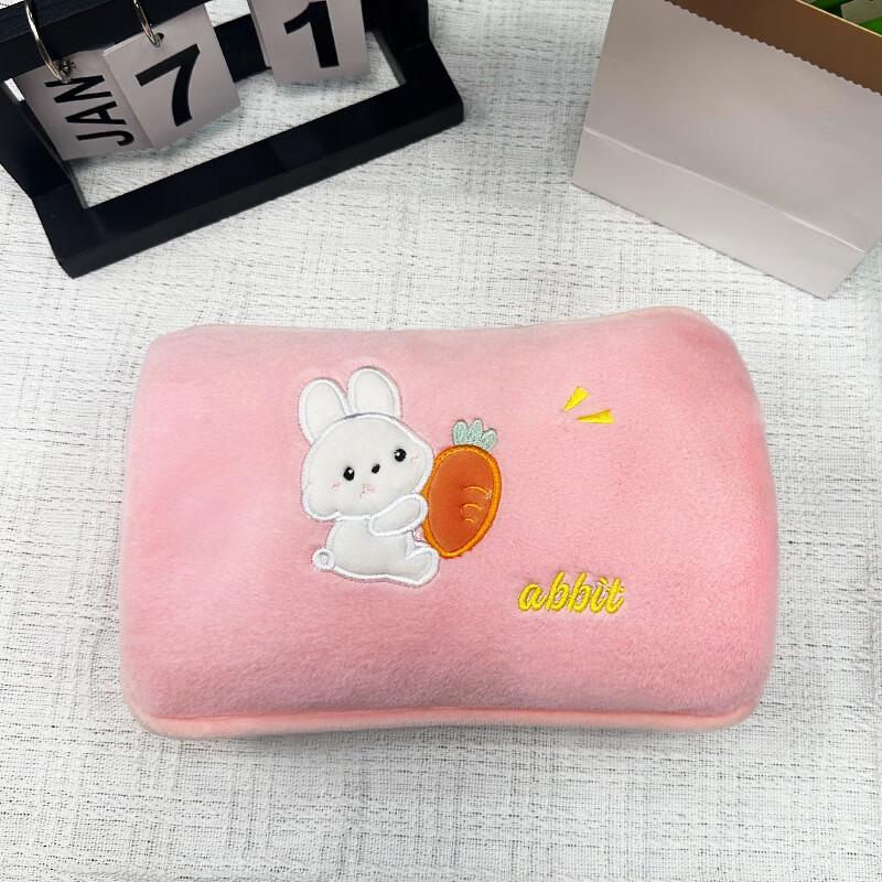 Rechargeable Plush Cartoon Hot Water Bag