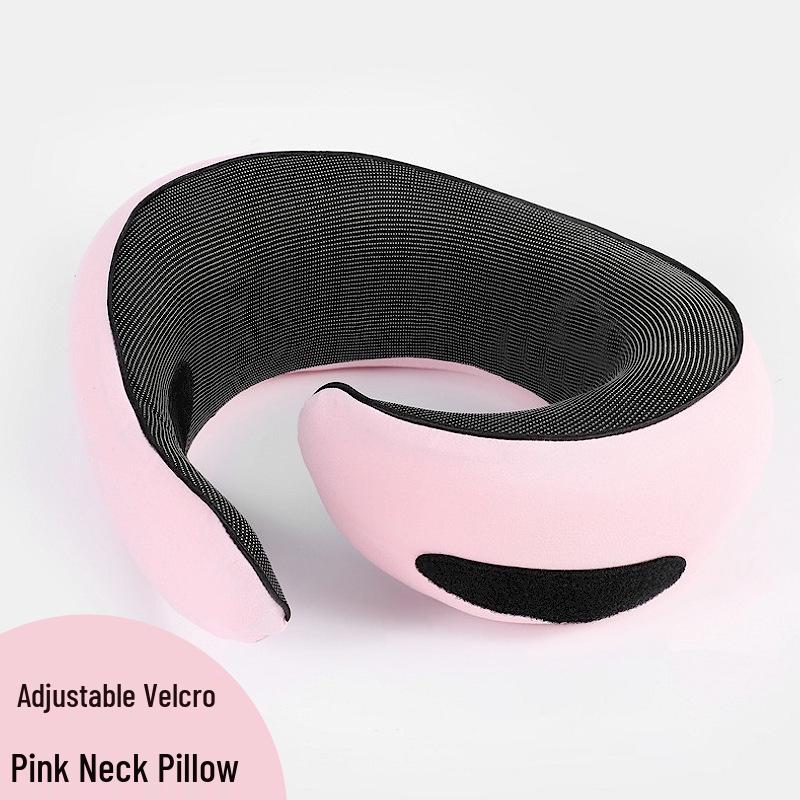 

Snail U-Shaped Memory Foam Travel Pillow for Neck and Back Support 26x12
