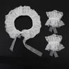 Lace Decorative Collar Wrist Cuffs Set Anime Event Gathering Neckwear Costume Accessories For Fashion Cosplay Enthusiast