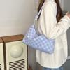 Embroidered Canvas Bag Women's Summer New Trendy Fashion Underarm Bag Versatile Large Capacity Shoulder Handbag