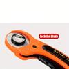 Fabric Cutting Knife Roller Wheel Round Quilting Sewing Tools for Clothing Hand Scratching Pad 45mm Rotary Paper Hardware