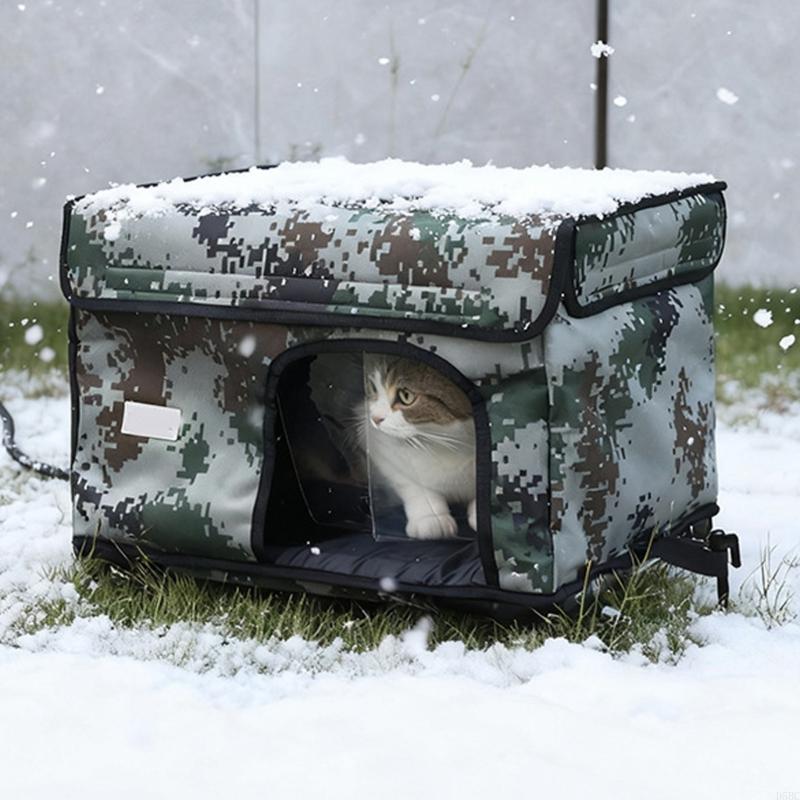 Detachable Cats House For Outdoor Use Provide Insulation And Comfort Warm House