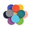 12er-Pack Praktische Kunststoff-Einmachglasdeckel 7CM Dicht Verschließbar Küchenorganizer Zubehör Einmachglasdeckel