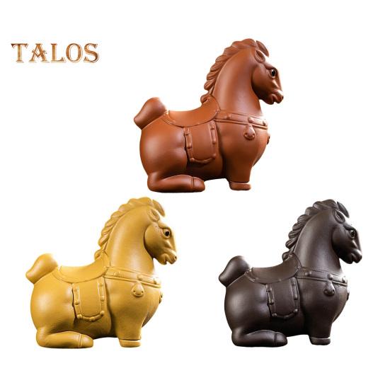 Horse Tea Pet Purple Clay Chinese Style Ornaments Vivid Image Pony Zen Decoration Desktop Tea Gadget