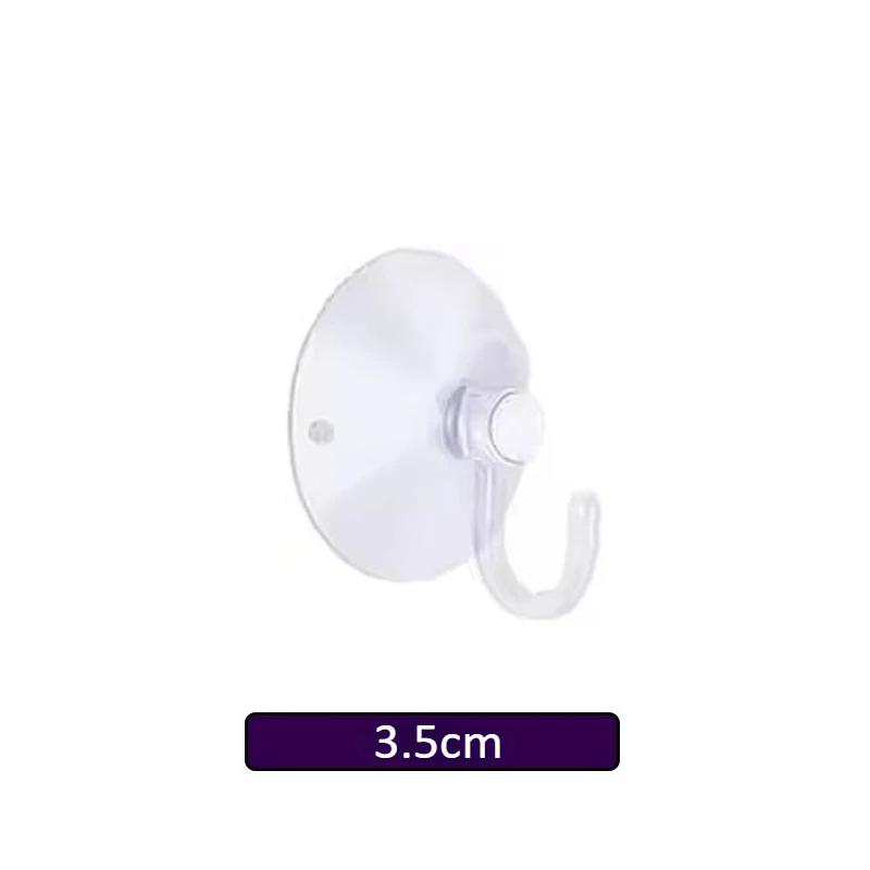 30Pcs Transparent Suction Cup Hooks Reusable Heavy Duty Hooks for Kitchen Bathroom Shower Glass Mirror Car Window & Smooth Walls