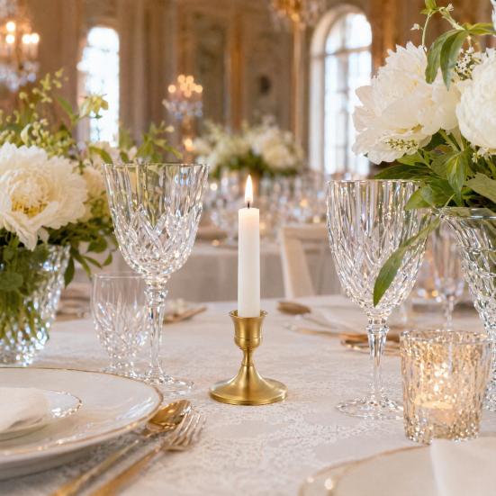 Clean Lines Candle Holder Candlestick for Tealight or Pillar Candles, Metal European Simple Holder, Romantic Wedding Decor Dinner Table Centerpiece