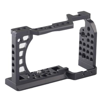 Aluminium Kamera Cage Kamerarahmen Gehäuse für A6400 A6300 A6100 Kameras Schutz Schnell gewechselt