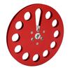 1 4 7 Inch Takeup Reel Universal 11 Holes Wind Resistance Holes Empty Tape Reel for Recording Red