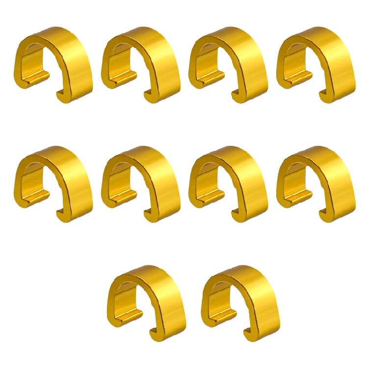 10 Stück Fahrrad-Bremskabel-Gehäuse-Clip-Führungsclips für Mountainbikes und Rennräder