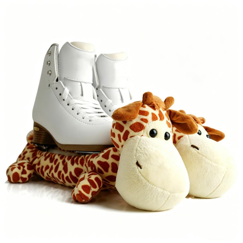 Anti-Scratch Ice Skate Covers Cute Animal Figure Skating Guards Hockey Skate Covers Children Adult