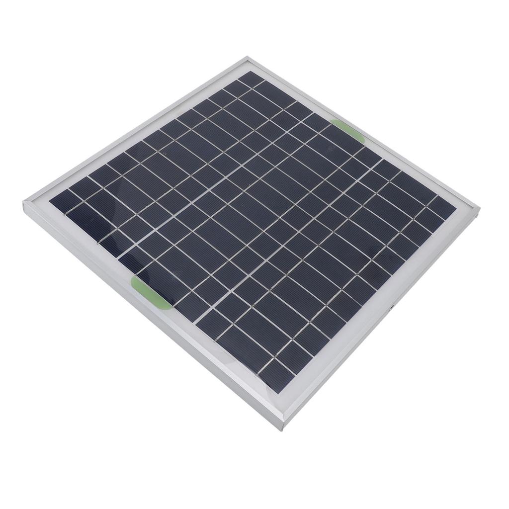 50W Monocrystalline Solar Panel ABS Solar Battery r with OBD Car r, Controller for Energy Conversion Kit