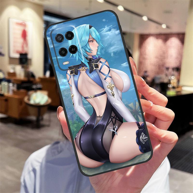 Genshin Impact Hentai Sexy Case For Oppo A17 A77 A80 A40 A60 A98 A78 A18 A38 A58 A16 A76 A96 A74 A94 A54 A57S A15 Cover