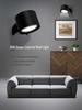 360° Rotating RGB Magnetic Wall Light with Motion Sensor & Remote