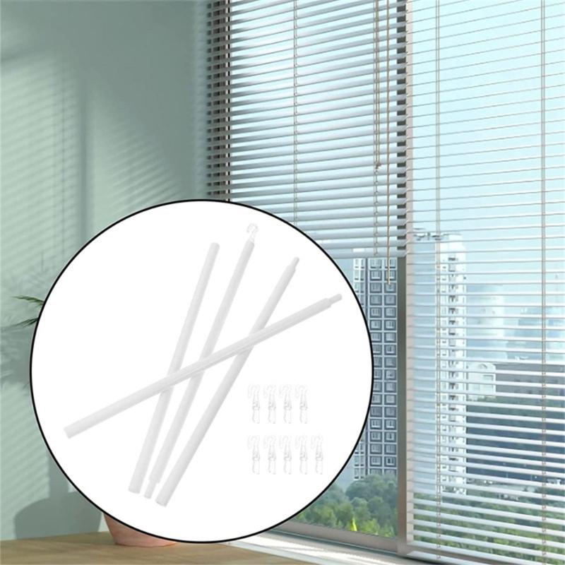 Durable Plastic Blind Rod for Window Blind Vertical Blind Opening Accessories with Comfortable Grip Blind Rod Blind Wand