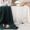 Soft Texture Table Linen Overlay 70x300cm Soft Velvet Fabric Runner  Reception Decorations