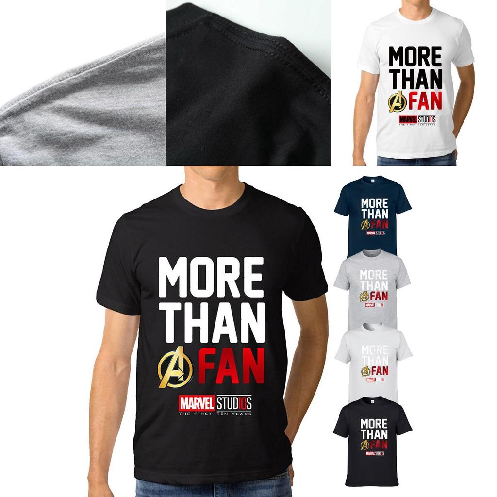 Marvel Studios More Than A Fan 10th Anniversary Avengers T-shirt With Premium Quality