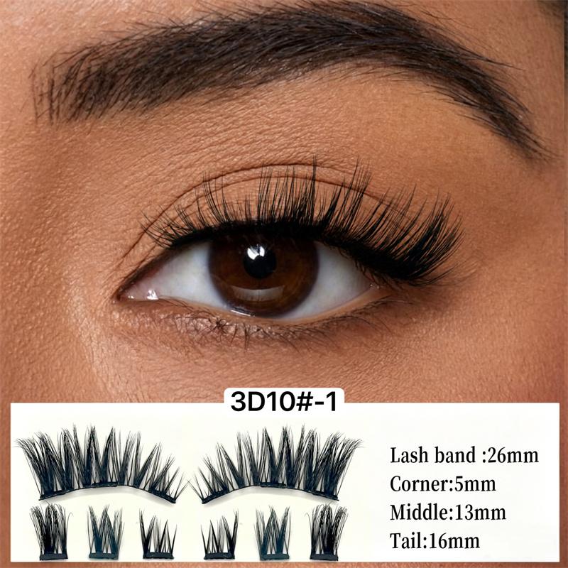 Private Label 3D Lash Factory Nature Look New Thin Invisible Quantum Eyelash Vegan Magnetic Lashes Kit No Liner
