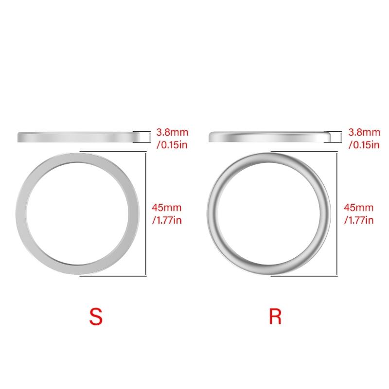 Aluminum Alloy Watch Frame With Reinforced Glass Screen Guard for CMF Watch P2 Smartwatch Scratch Resistance