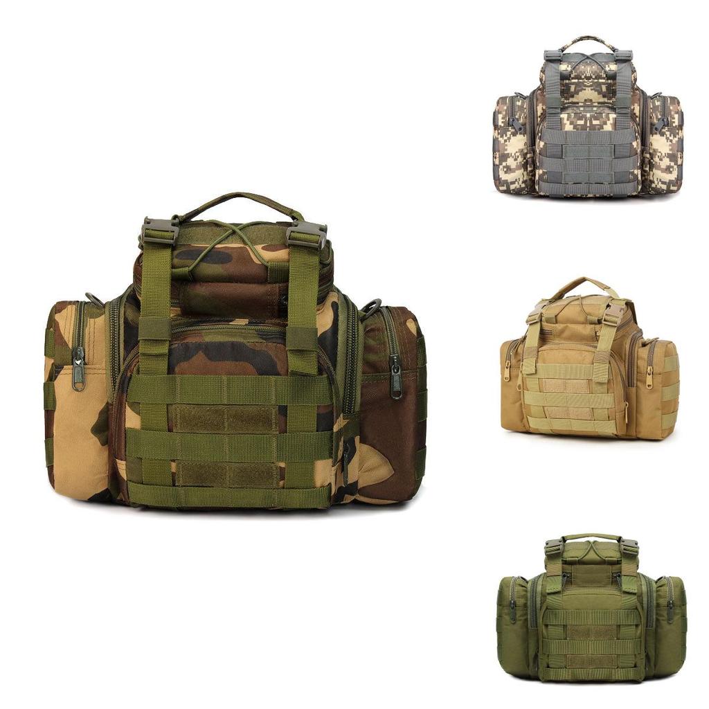 Outdoor Camera Waist Bag With Water Resistant Oxford Material For Fishing And Hiking