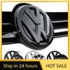 For VW VOLKSWAGEN New 1/2Pcs Car Front Bonnet Grill Rear Trunk Emblem Logo Cover Replacement Badge For Volkswagen VW Golf 7 MK7