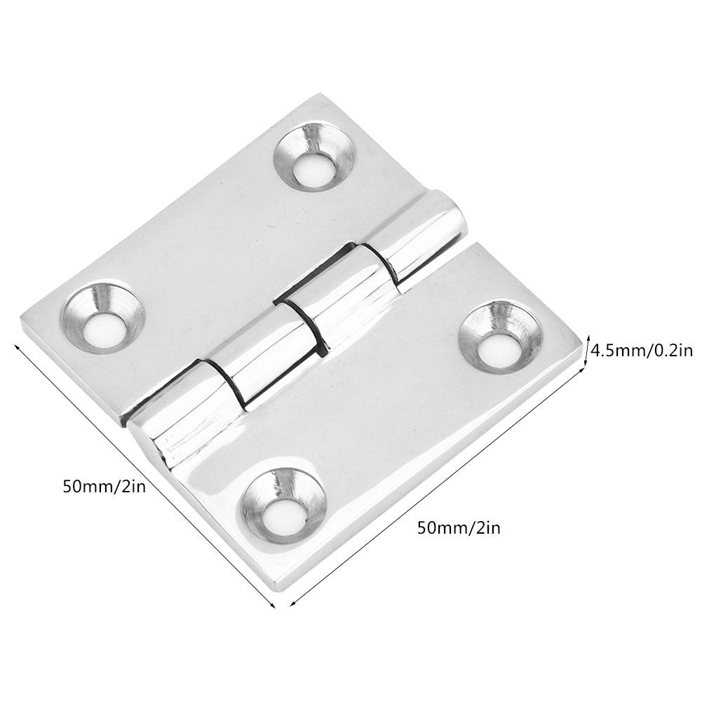 Hinge Stainless Steel Cabinet Door Window Hardware Accessories 50x50mm